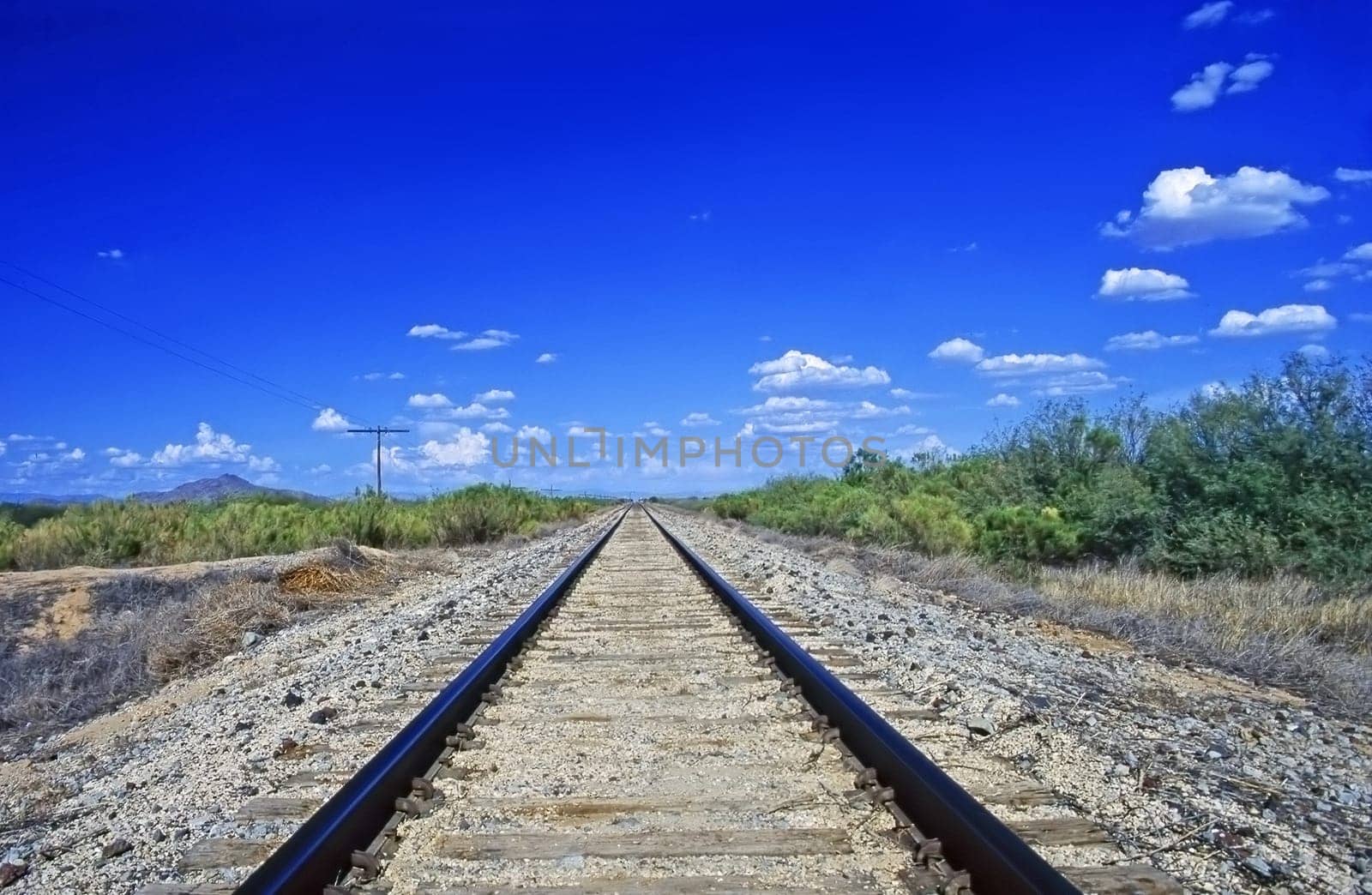 Railroad Tracks in Arizona