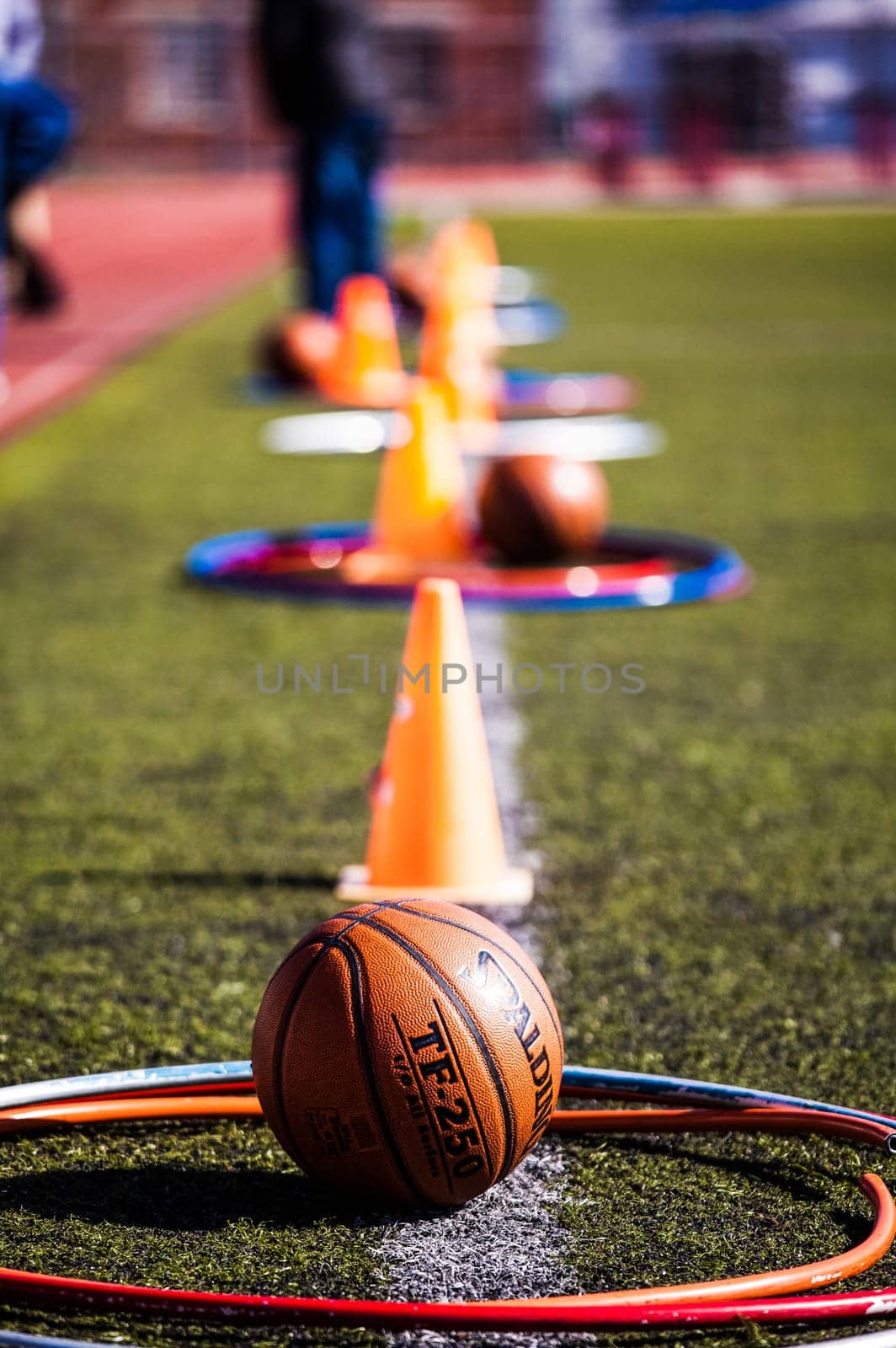 Russia, Volgodonsk - may 17, 2015 Basketball in the rings