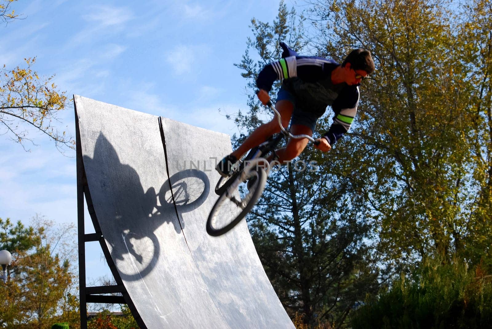 Russia, Volgodonsk - June 30, 2015: Bicycle riding. Cycling the sport accessible to all