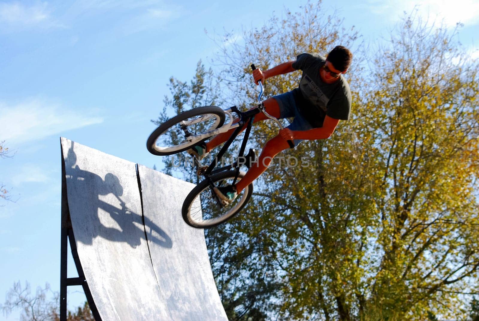 Russia, Volgodonsk - June 30, 2015: Bicycle riding. Cycling the sport accessible to all