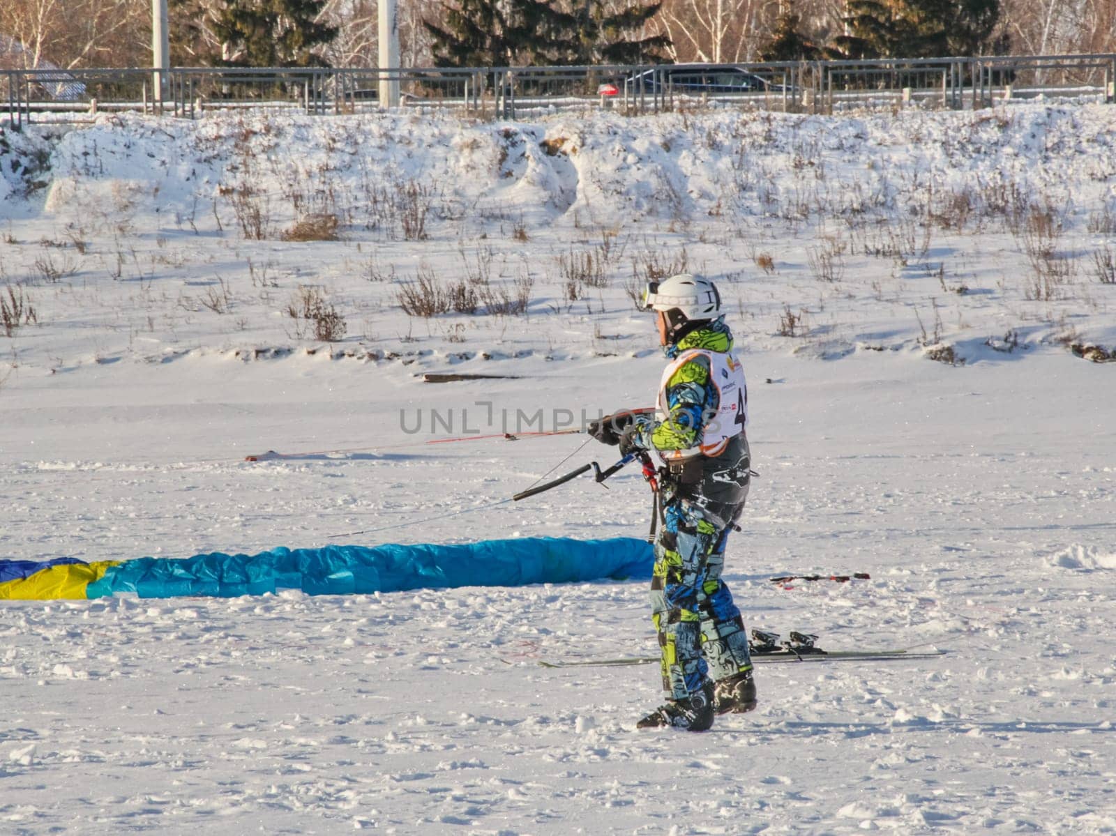Russia, Volgodonsk - may 19, 2015: Parachuting Skydiving sport for the brave