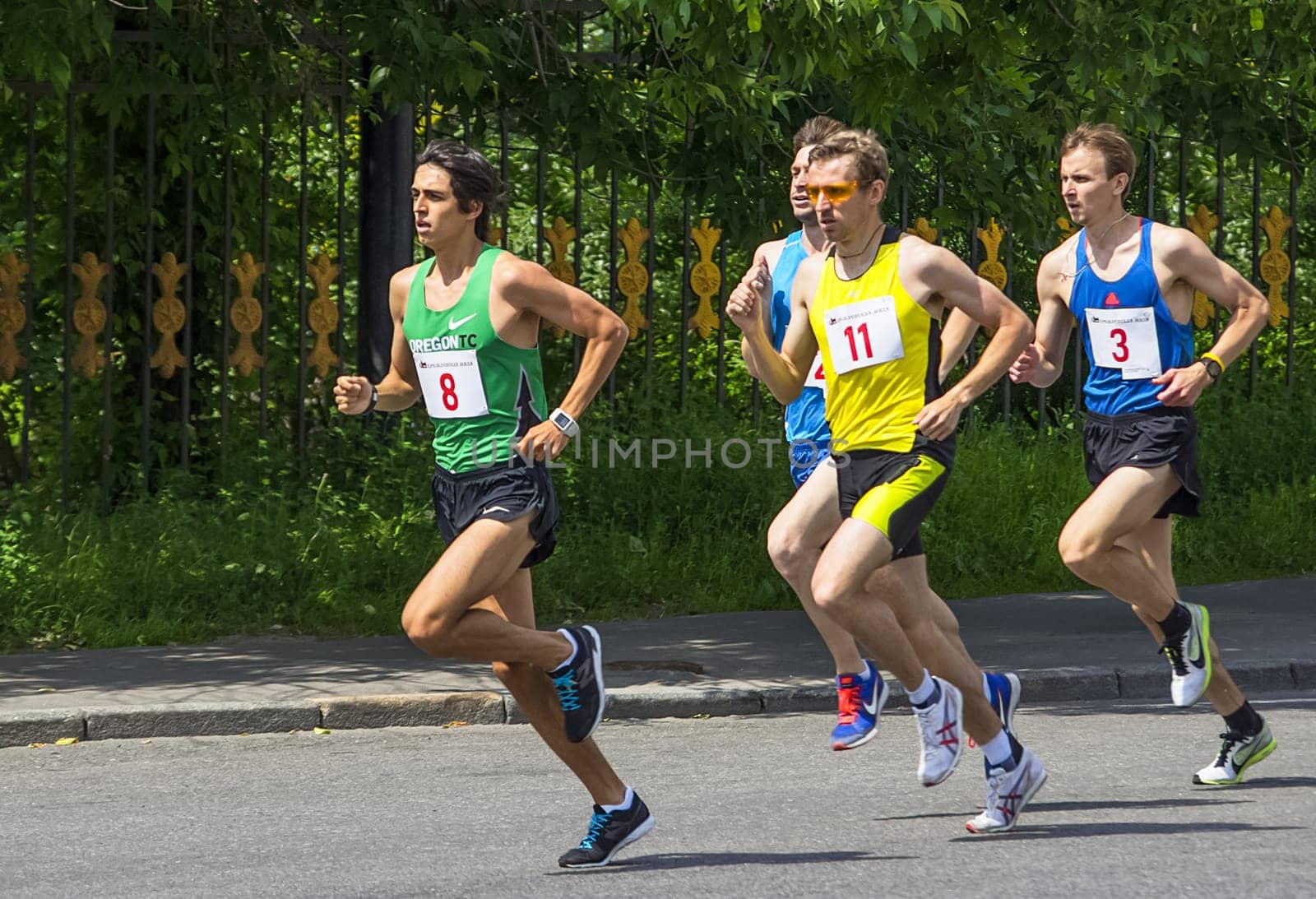 Russia, Volgodonsk - June 14, 2015 Run Sport for All