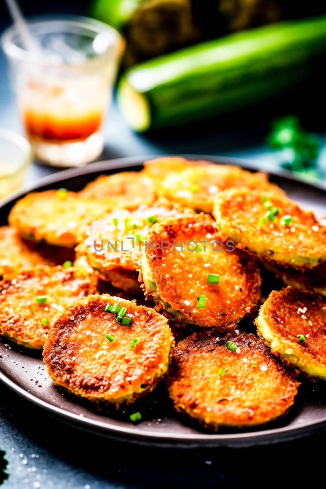 Homemade traditional potato latke pancakes on a plate.