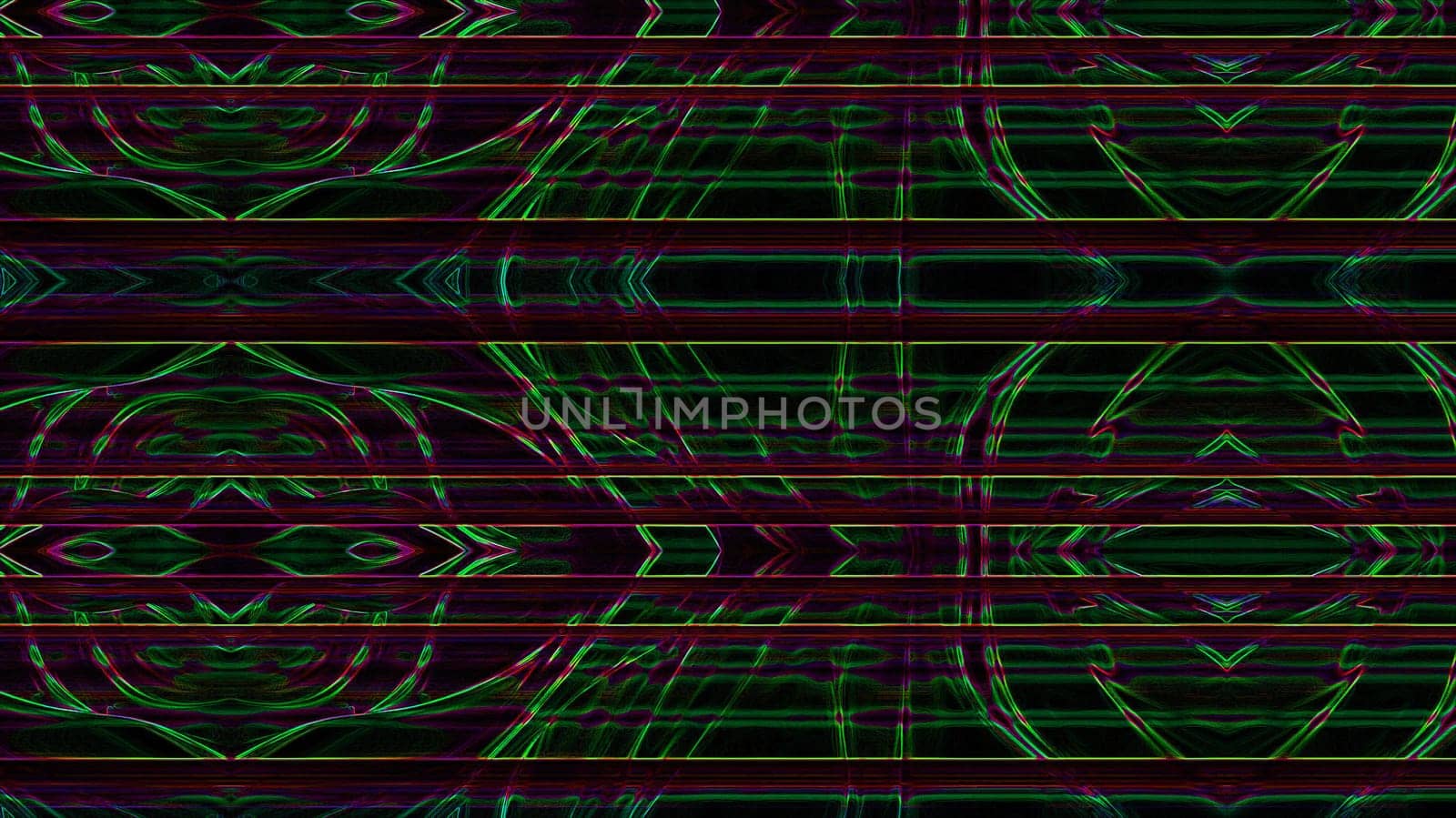 Abstract colorful background with geometric pattern on black background