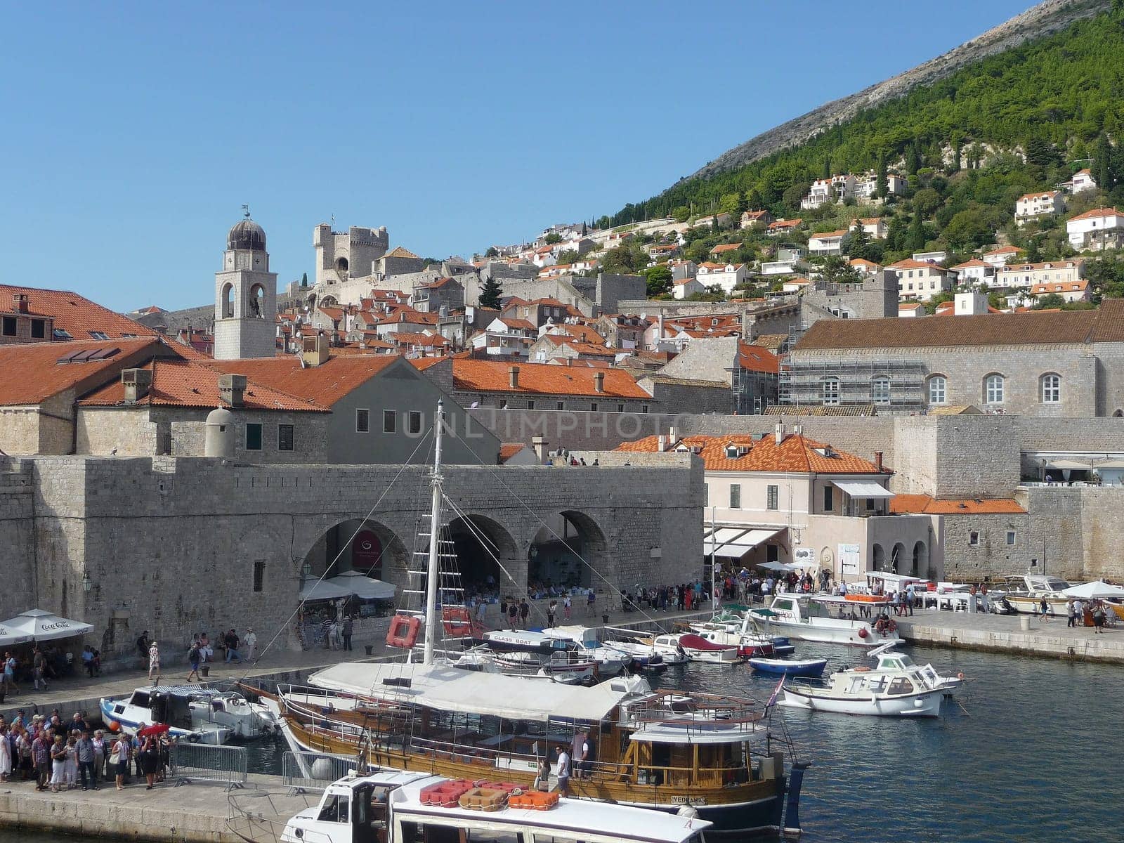 Dubrovnik (Croatian) is a city on the Adriatic Sea in southern Croatia, It is one of the most prominent tourist destinations in the Mediterranean Sea