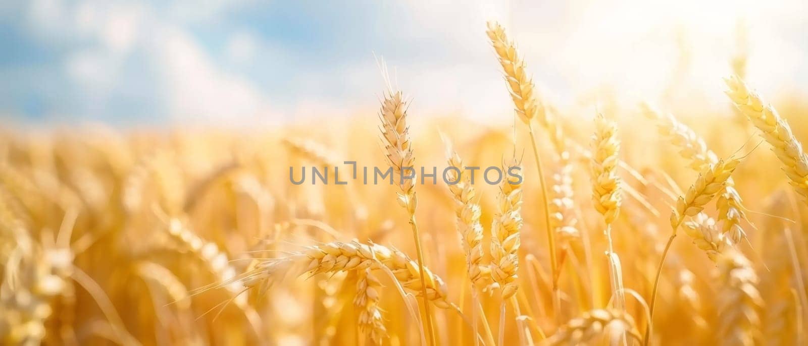 Undulating waves of golden wheat sway beneath a dramatic, cloud-filled sky, creating a captivating interplay of natural elements