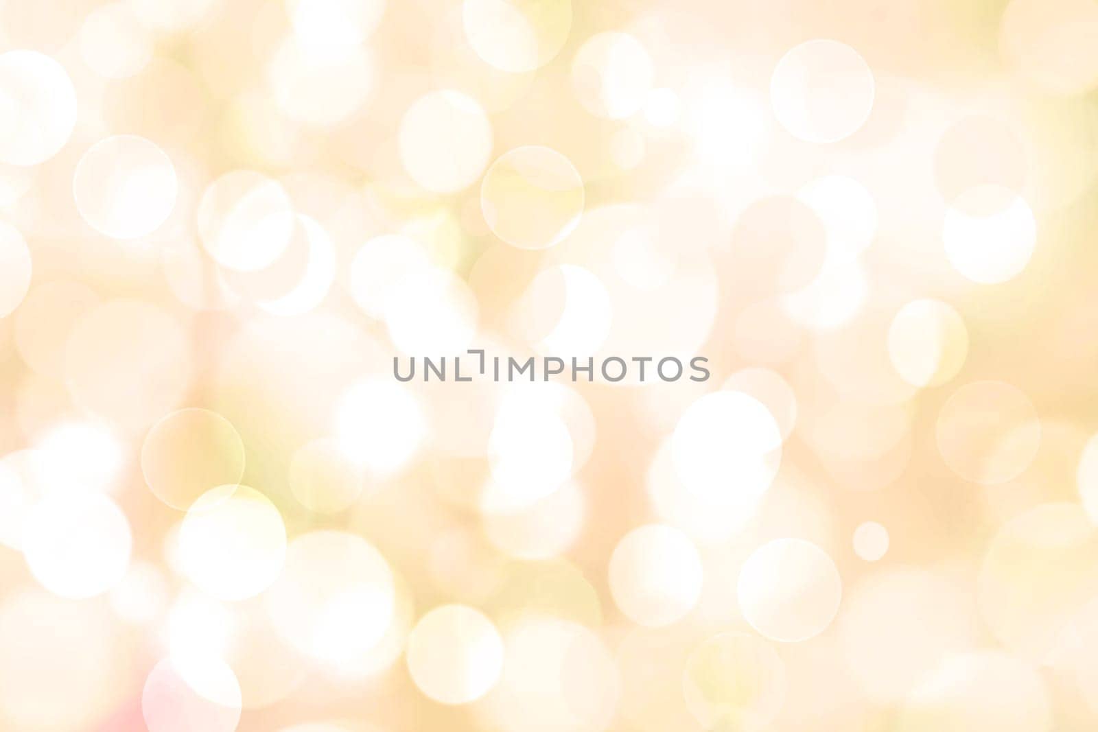 Abstract blurred fresh vivid spring summer light delicate pastel pink white yellow bokeh background texture with bright circular soft color lights and stars. Beautiful backdrop illustration.