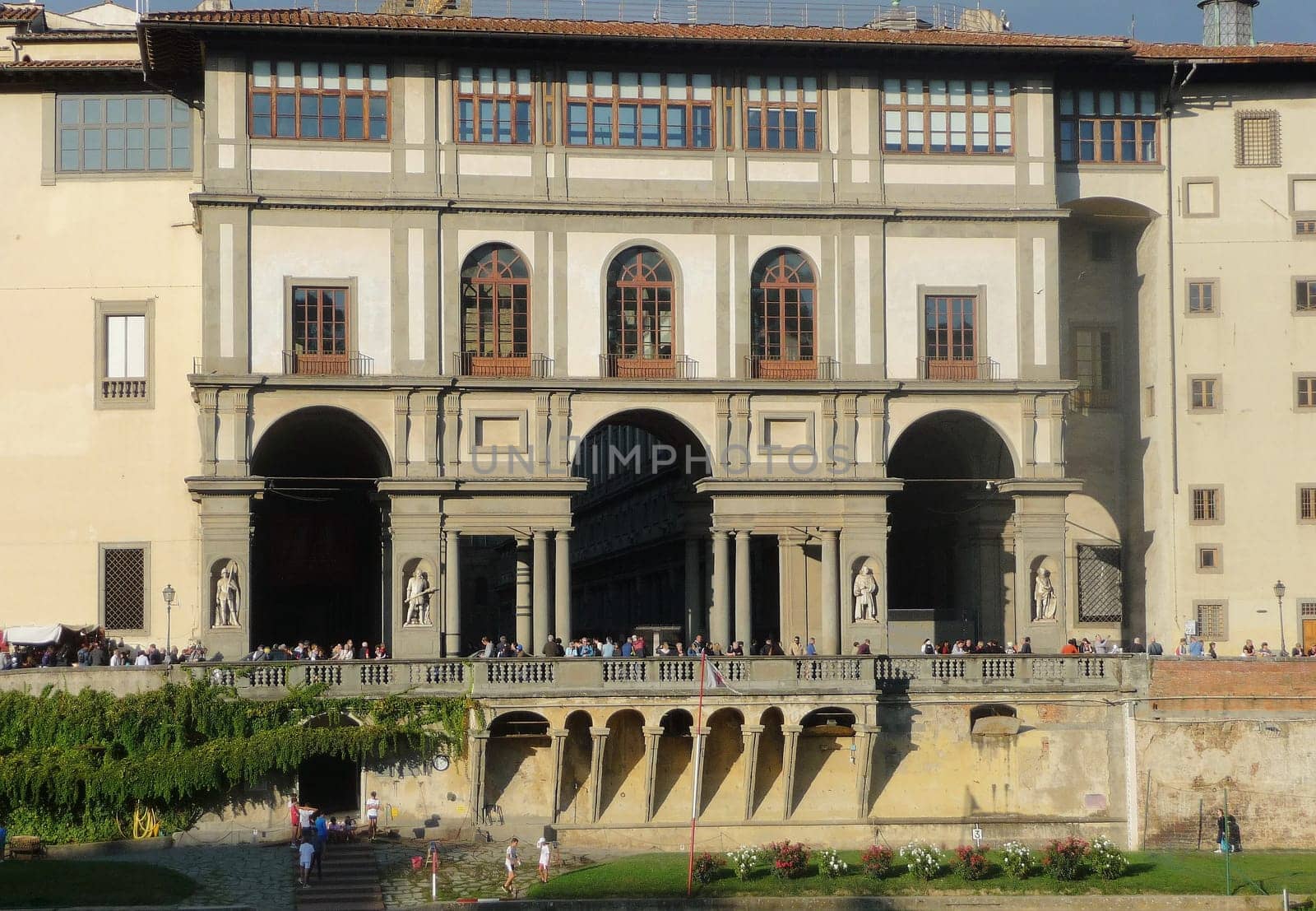 Florence, Italy October 7, 2019: Florence a city in central Italy and the capital city of the Tuscany region.