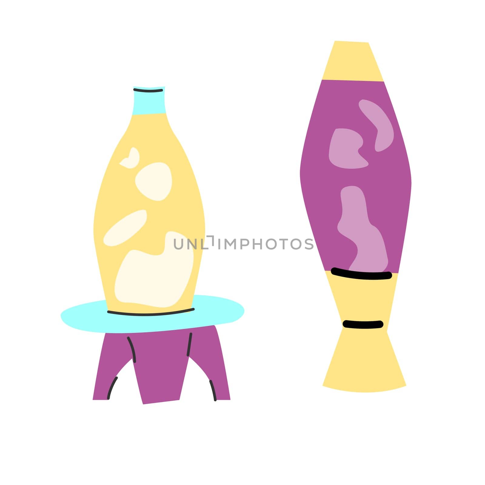 90s retro interior element lamp, or y2k element, retro style. Can use for stickers, banner, greeting card.