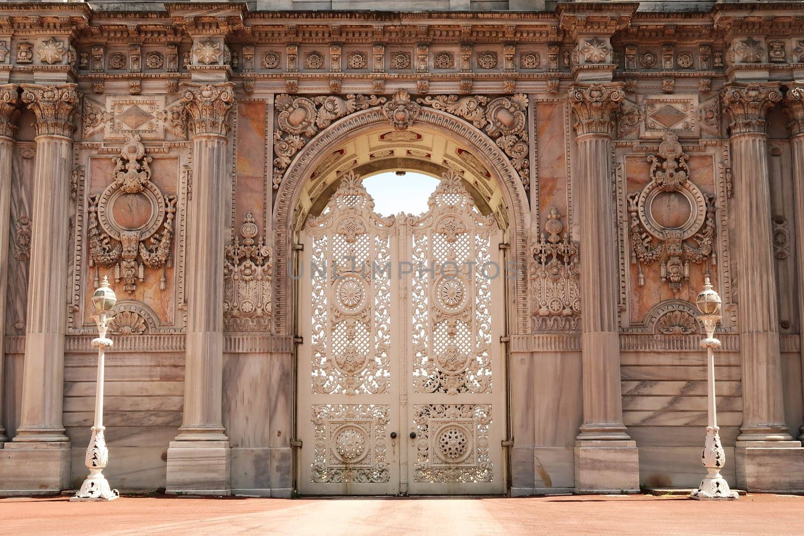 The Gate of the Sultan, Sultan's Gate at Dolmabahce Palace, Istanbul, Turkey 2022