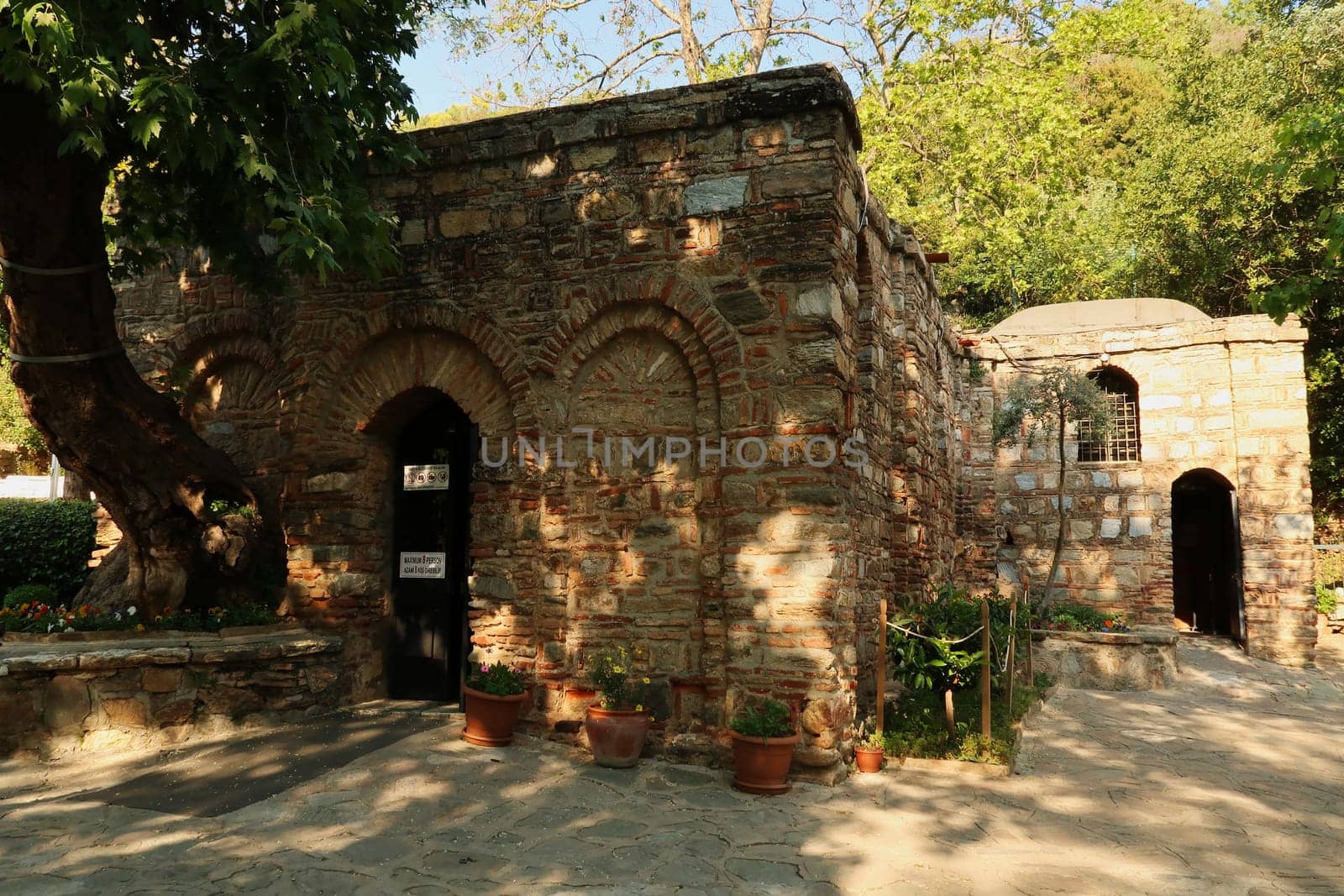 The famous House of Virgin Mary, close to Selcuk, Turkey 2022
