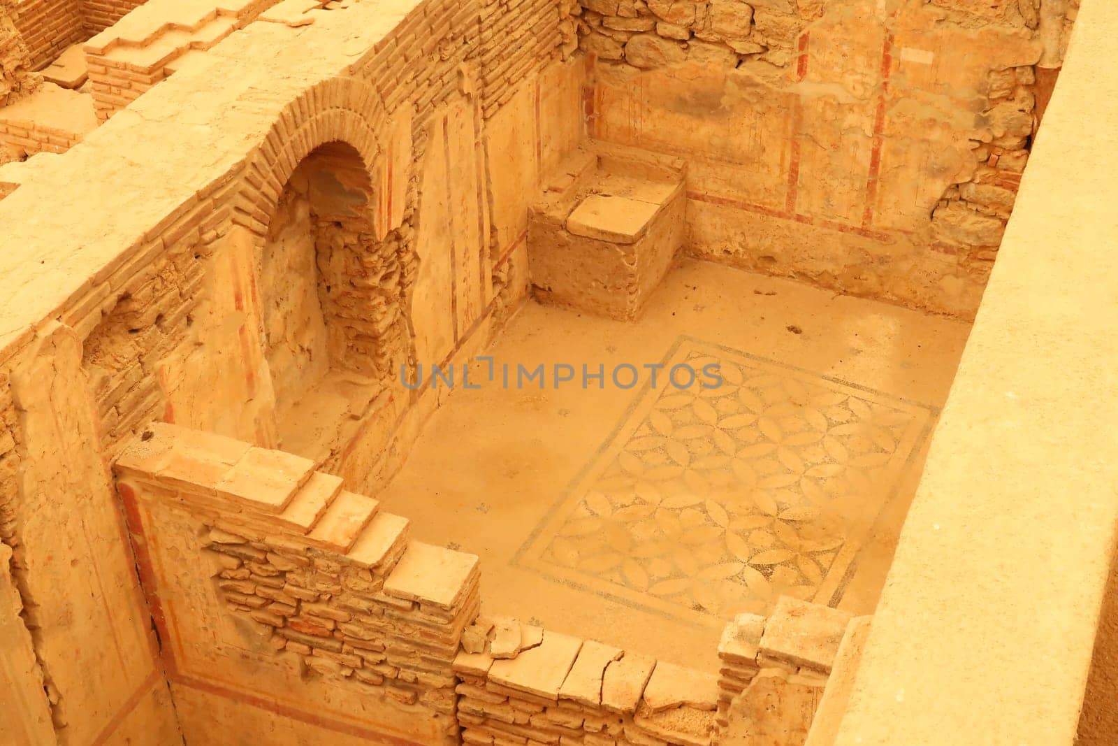 One of the rooms of the Terrace Houses Hillside Houses at Ephesus, near Selcuk, Turkey 2022
