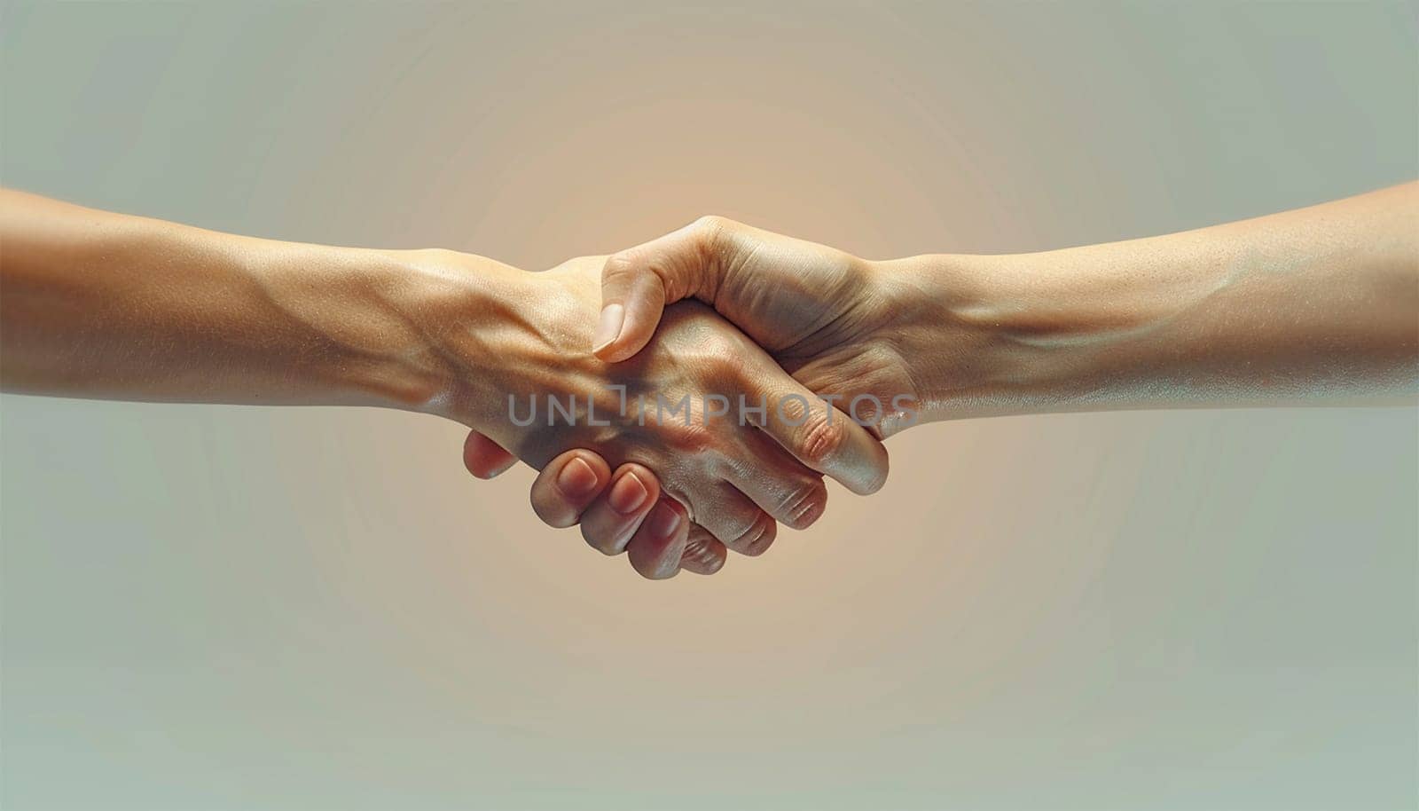 Close deal concept design. Business handshake and business people concepts. Two men shaking hands isolated on white background. Close-up image of a firm handshake between two colleagues.
