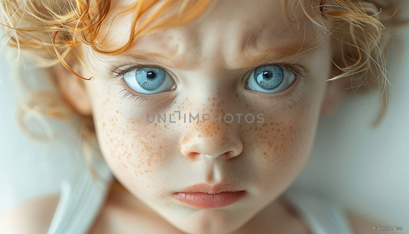 Angry child. Cute little boy in looking at camera with angry expression. Emotional kid,baby,toddler portrait