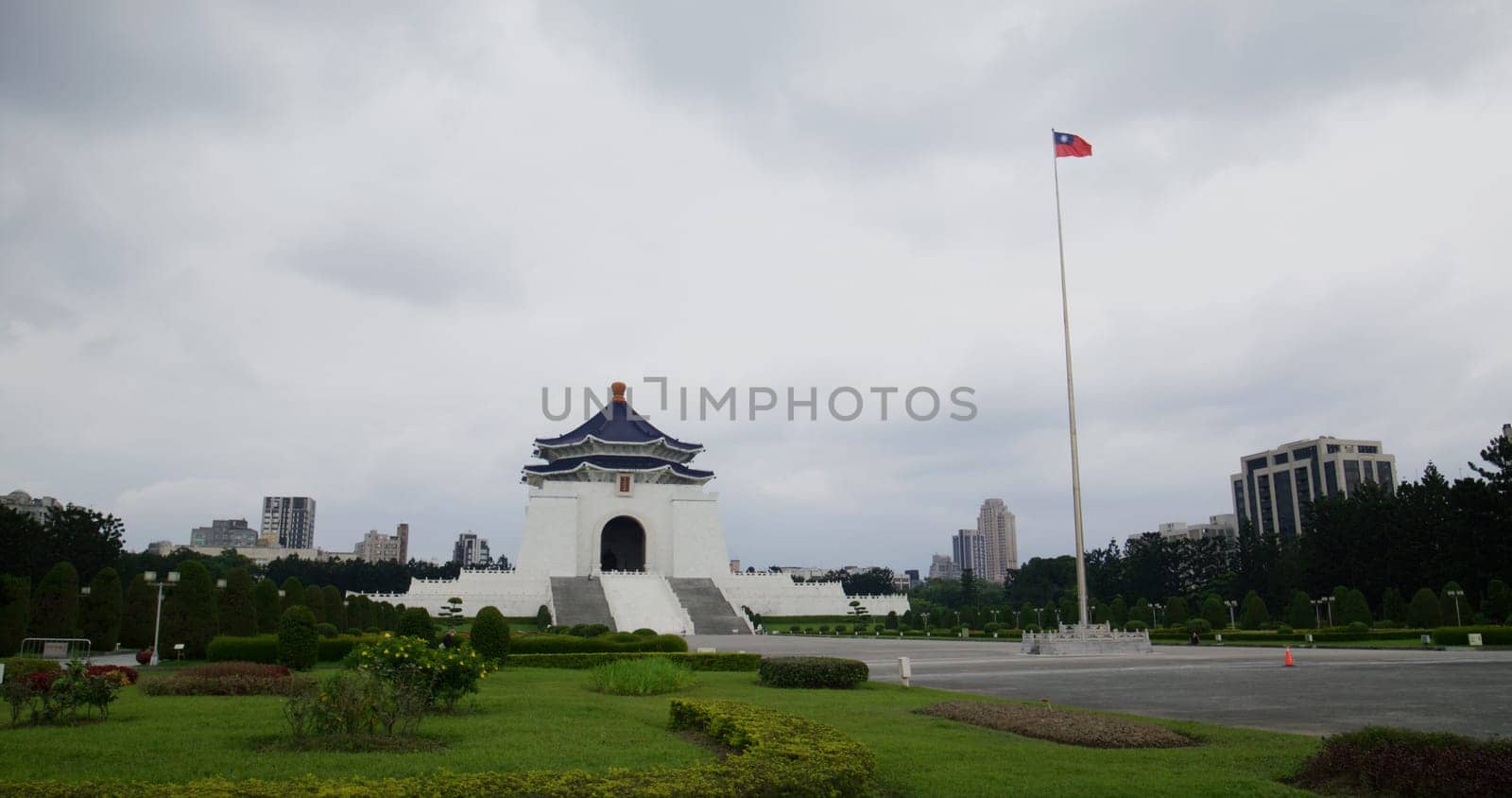 Taipei, Taiwan 17 March 2022: Chiang Kai shek Memorial Hall