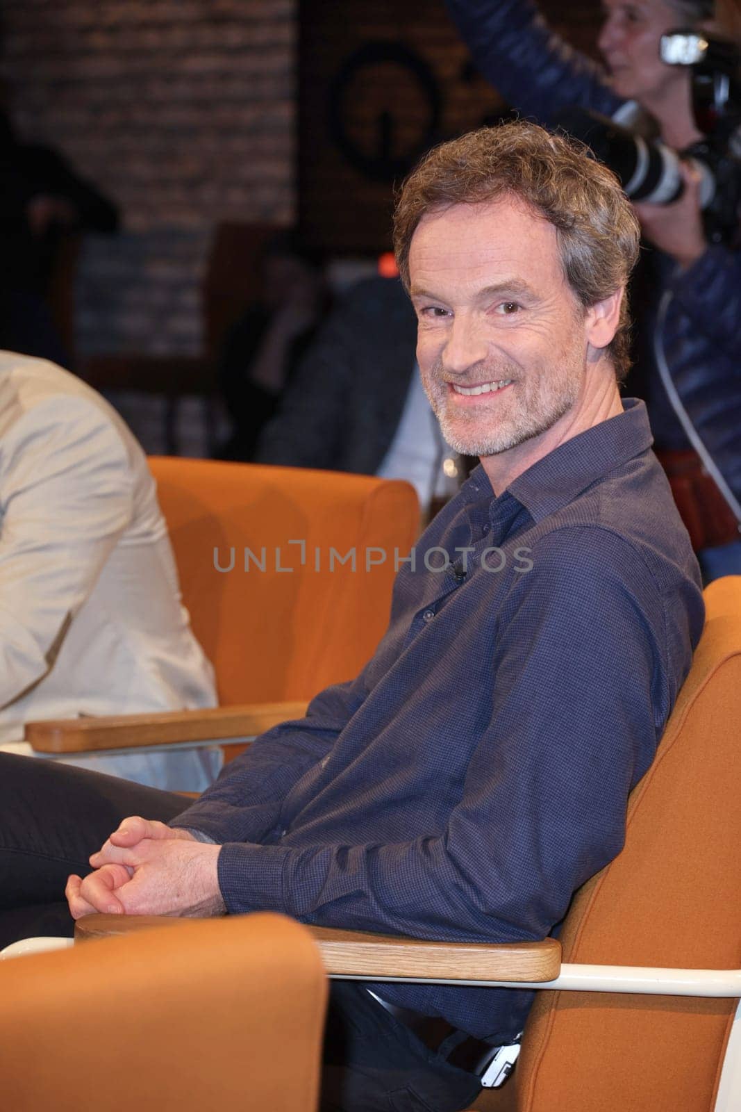 Jörg Hartmann,recording of the talk show 3 nach 9 of Radio Bremen in the Studio an der Schlachte,Bremen,03.05.2024