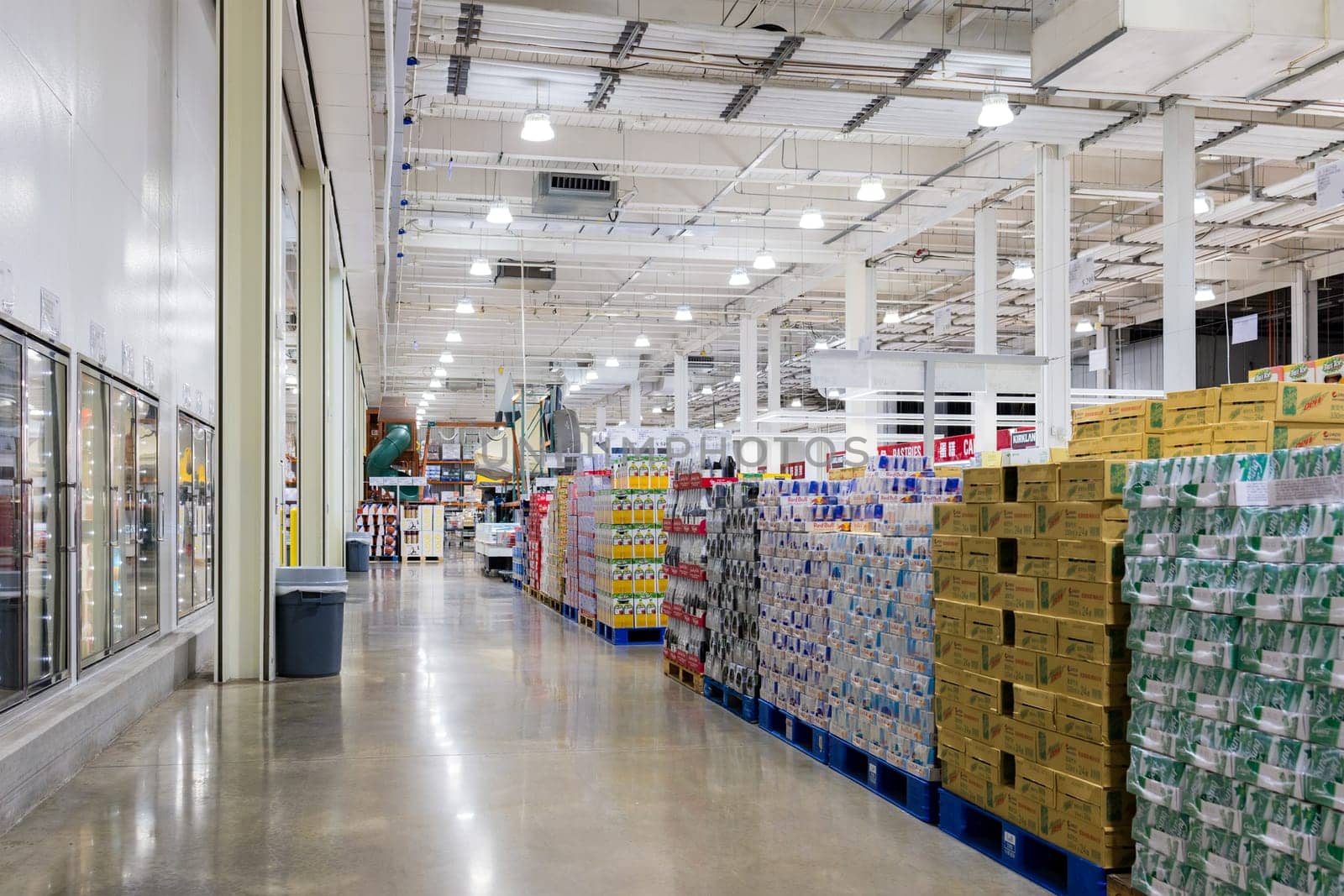 Taoyuan, Taiwan 17 August 2023: Costco wholesale store in Nankan of Taiwan