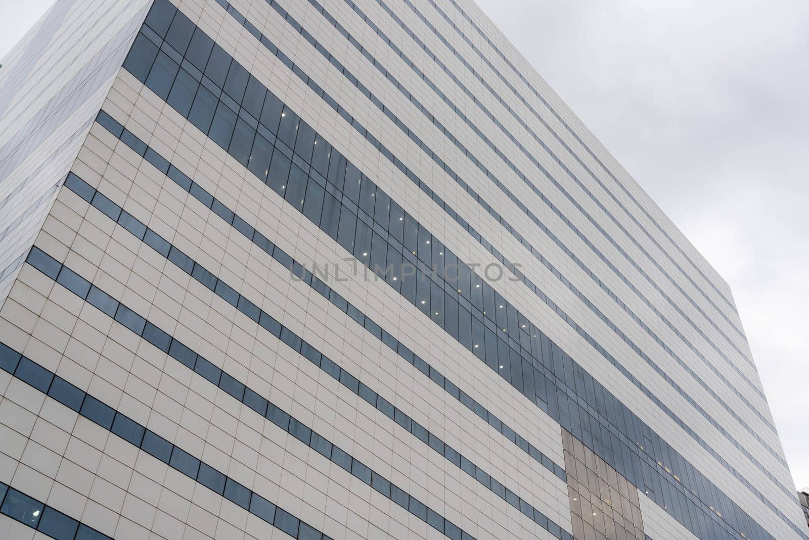 Exterior of the business tower