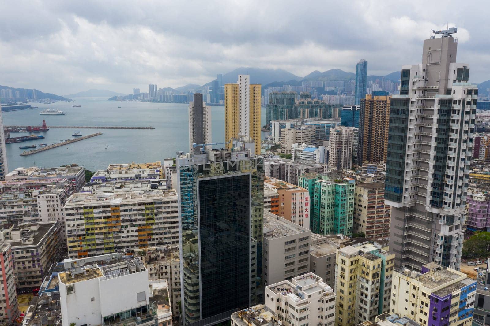 Hung Hom, Hong Kong 17 May 2019: Hong Kong city
