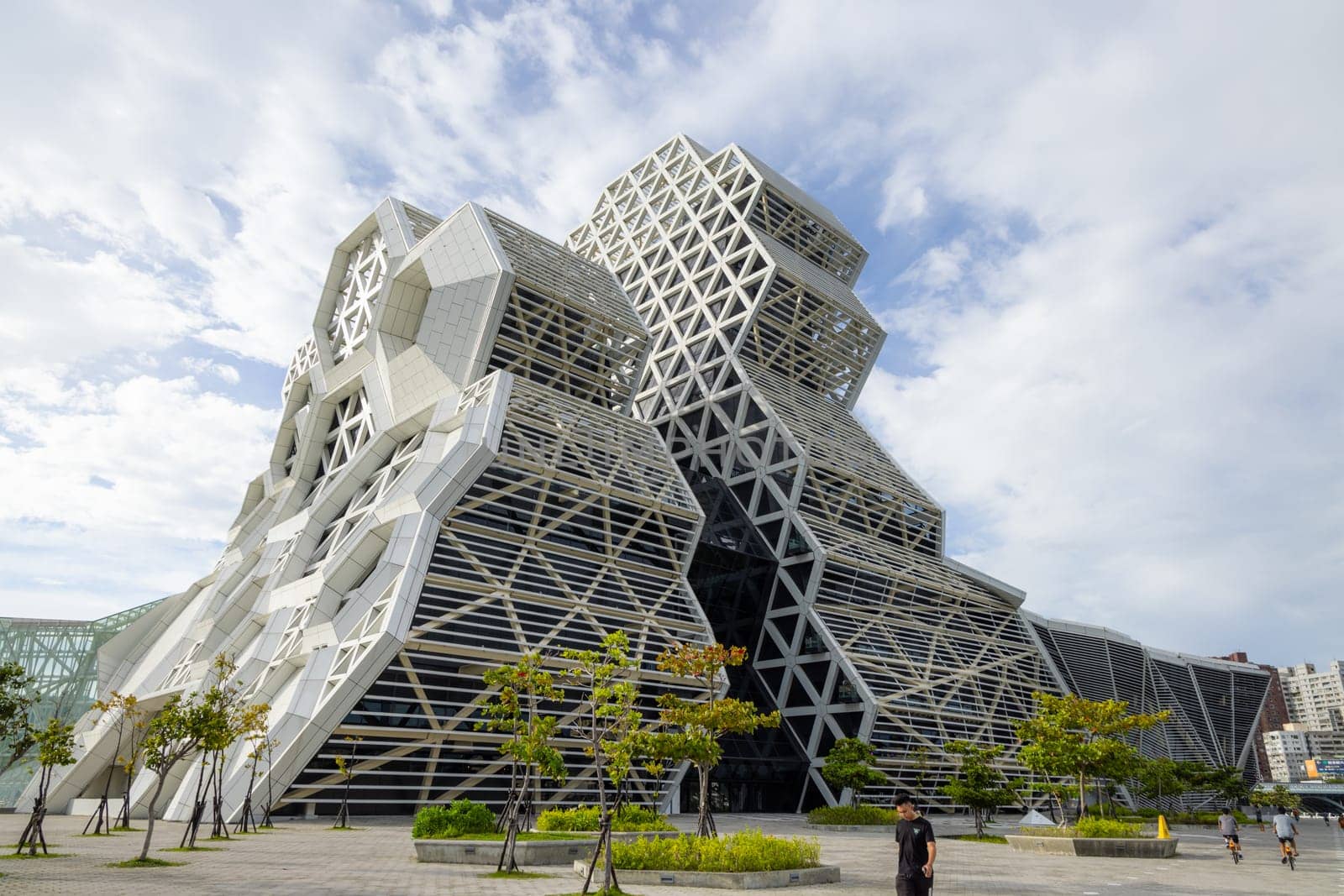 Kaohsiung, Taiwan 24 August 2022: Kaohsiung Music Center in Taiwan