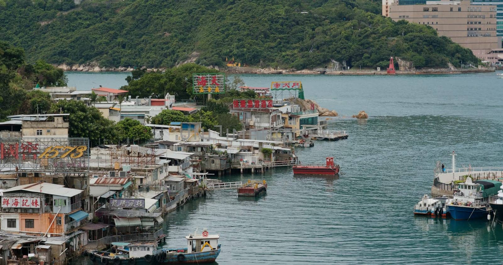 Lei Yue Mun, Hong Kong 24 May 2020: Hong Kong fishing village