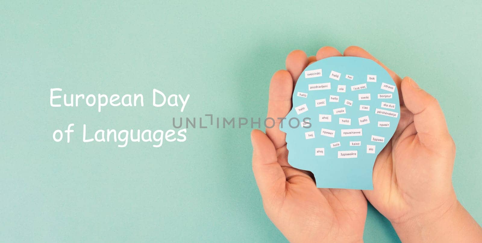 European languages, word hello in different language spoken in Europe, concept of multilingual business and community, multilingualism in the EU