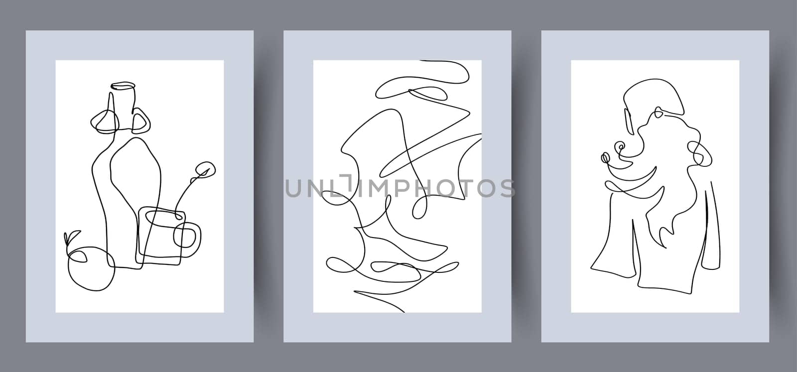 Abstract minimalism still life wall art print. Set, bundle. Contemporary decorative background with life. Wall artwork for interior design. Printable minimal abstract minimalism poster.