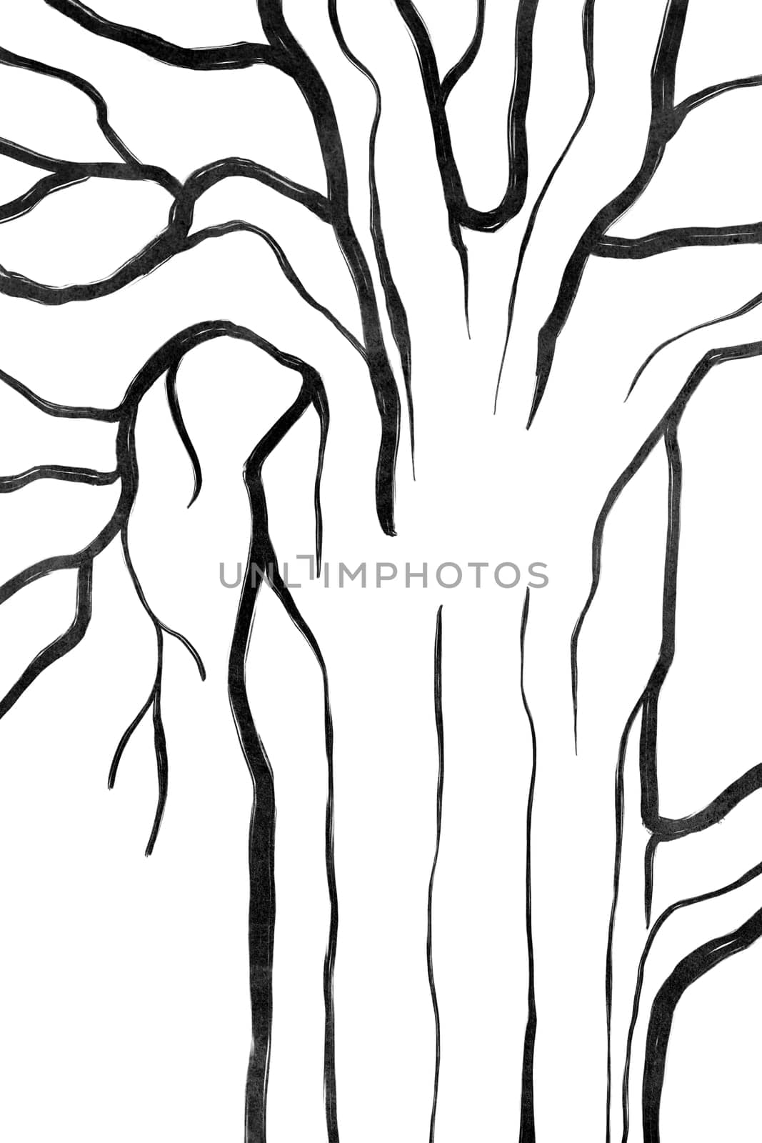 Printable wall art poster print. Hand drawn minimalism design for scandinavian interior.