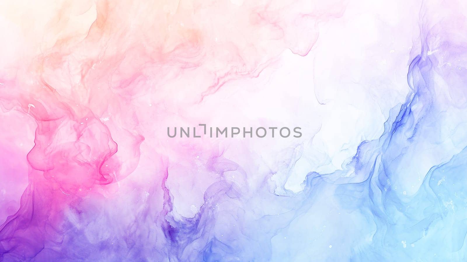 Close-up of colorful abstract background with blue, pink and purple flowers.
