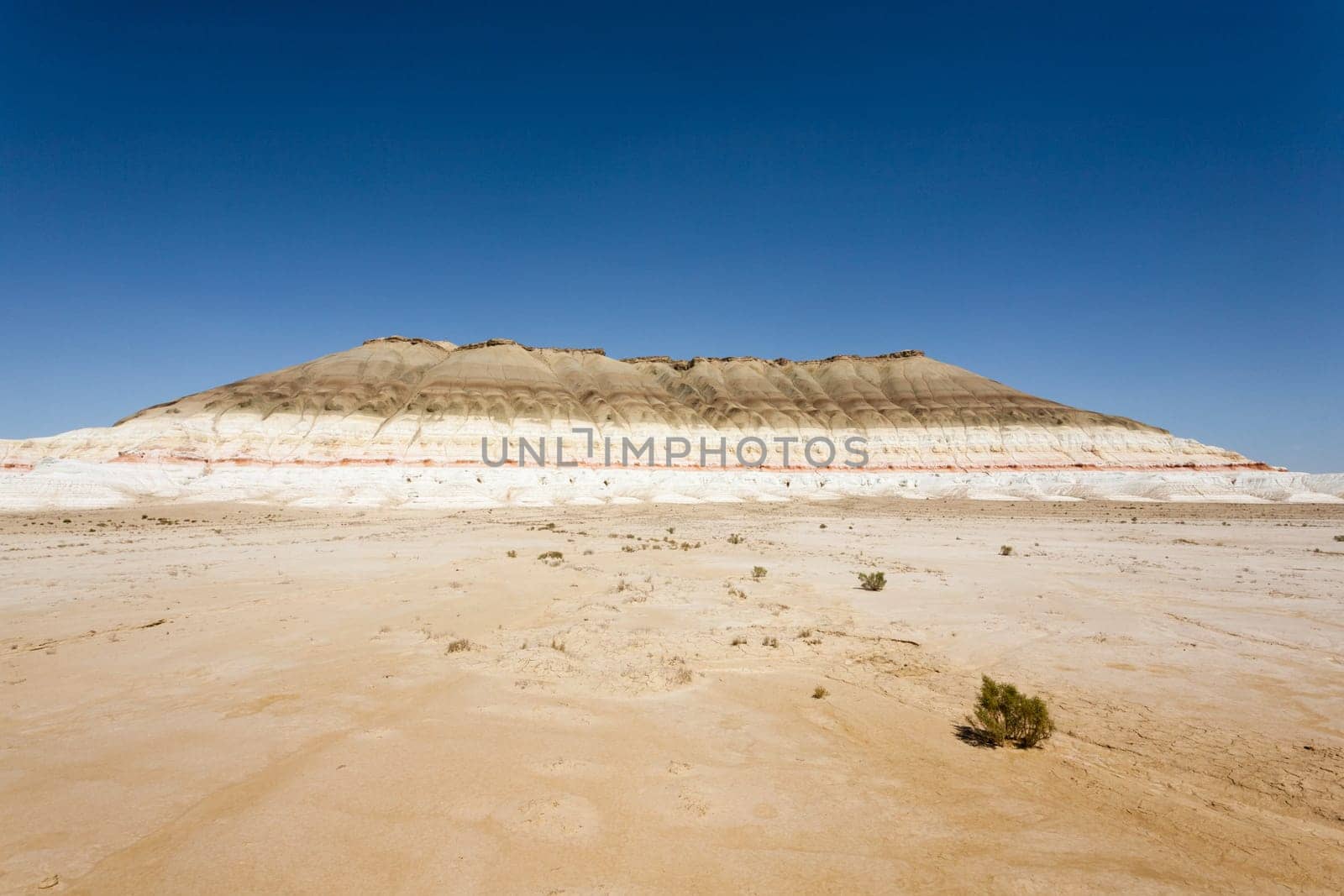 Baysary rock formation, Mangystau region, Kazakhstan. Central asia landmark