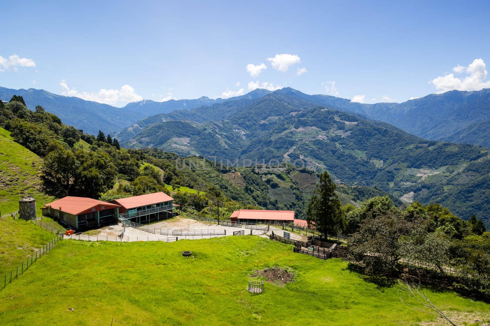 Cingjing farm in Nantou of Taiwan