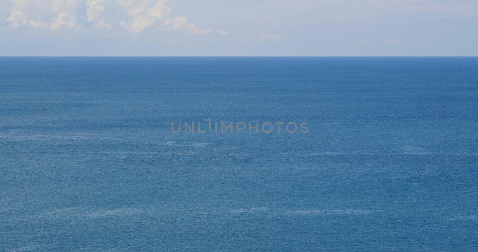 Blue sky and the sea