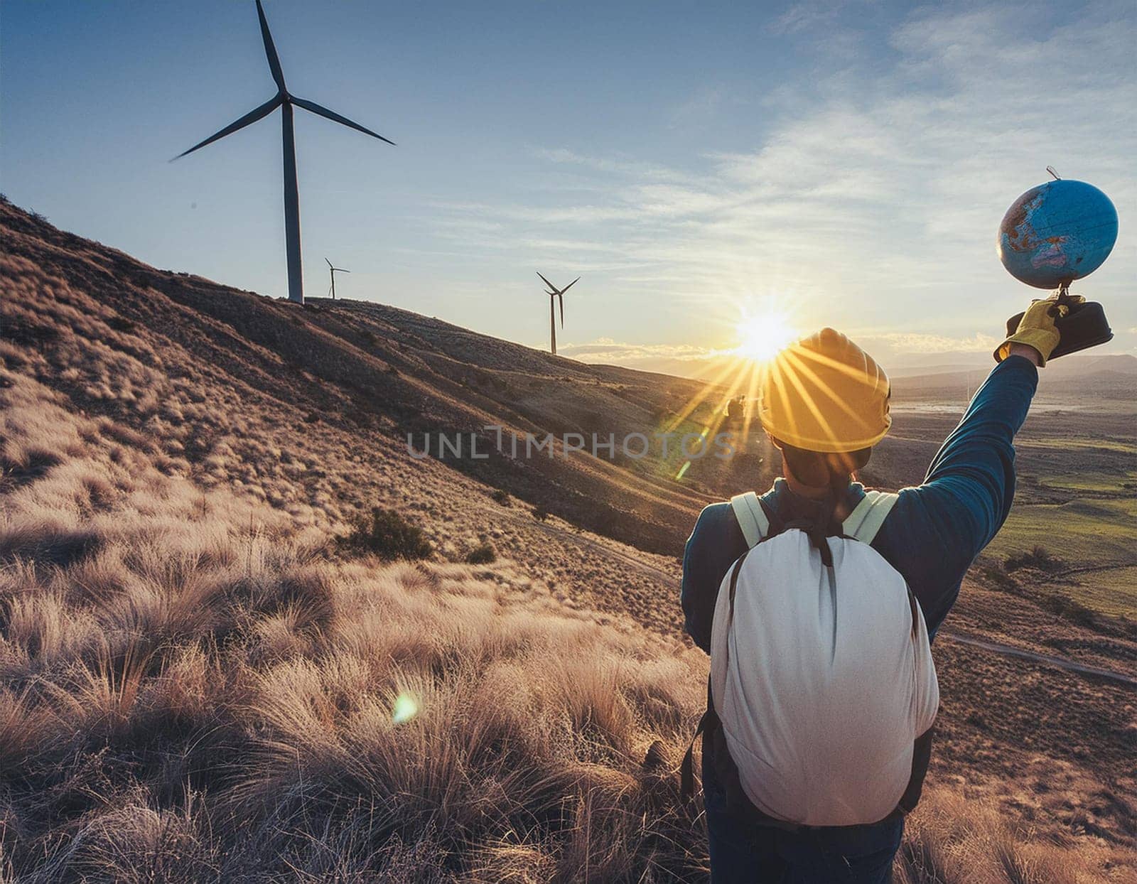 Global warming and pollution concept - sustainability