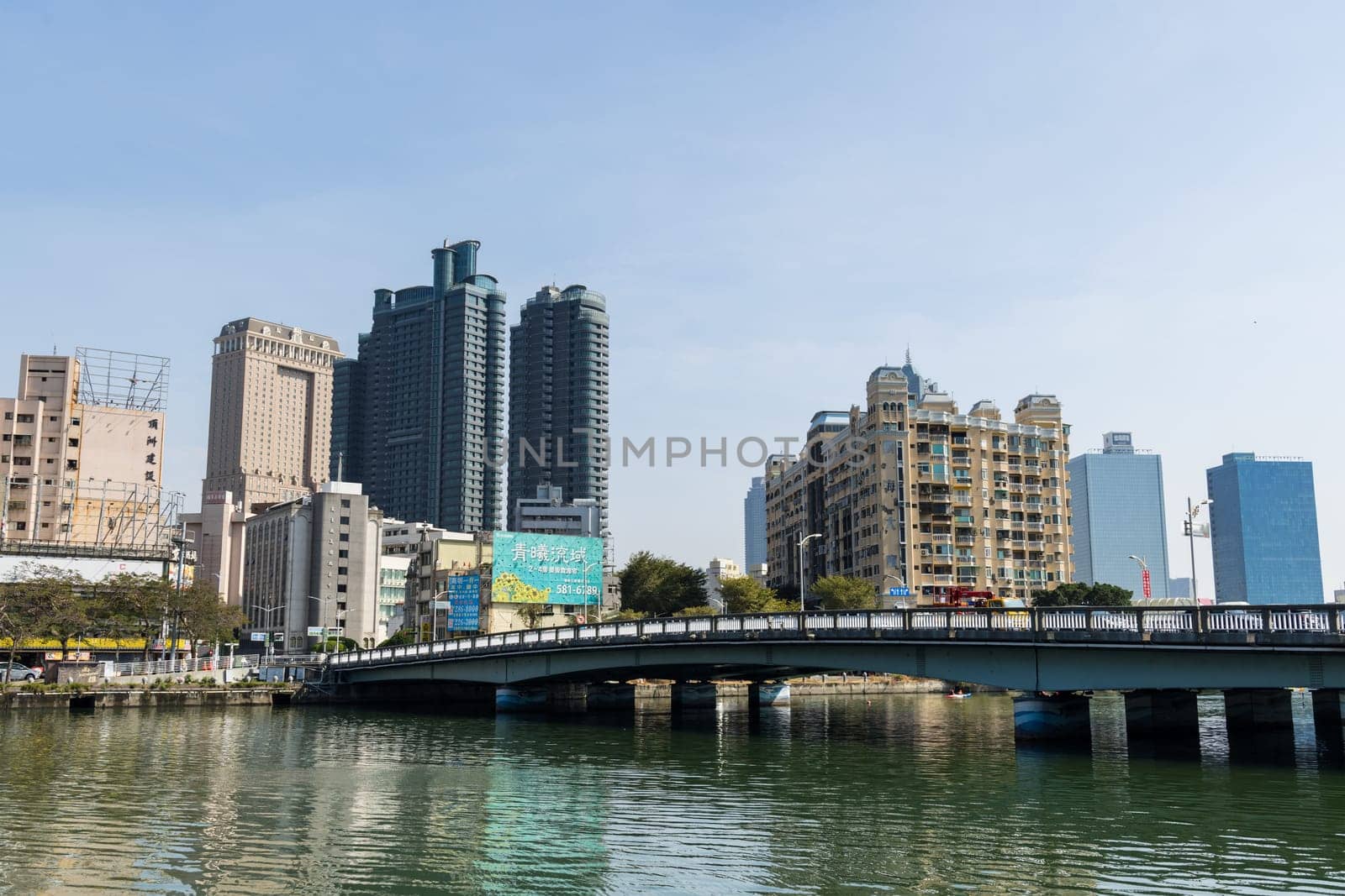 Taiwan, 01 February 2024: Kaohsiung city of Taiwan