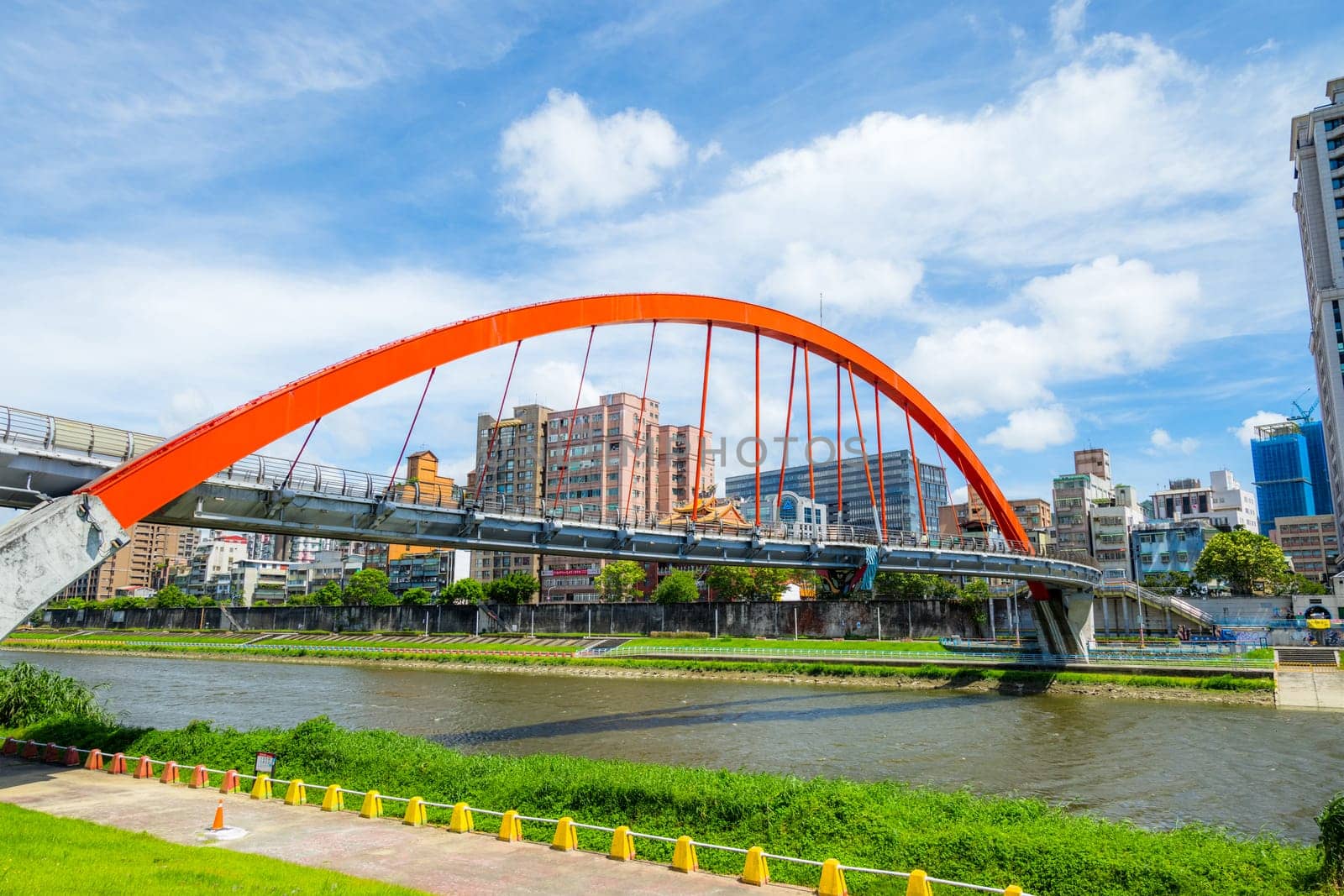 Taipei, Taiwan 25 July 2023: Taipei cityscape in Taiwan