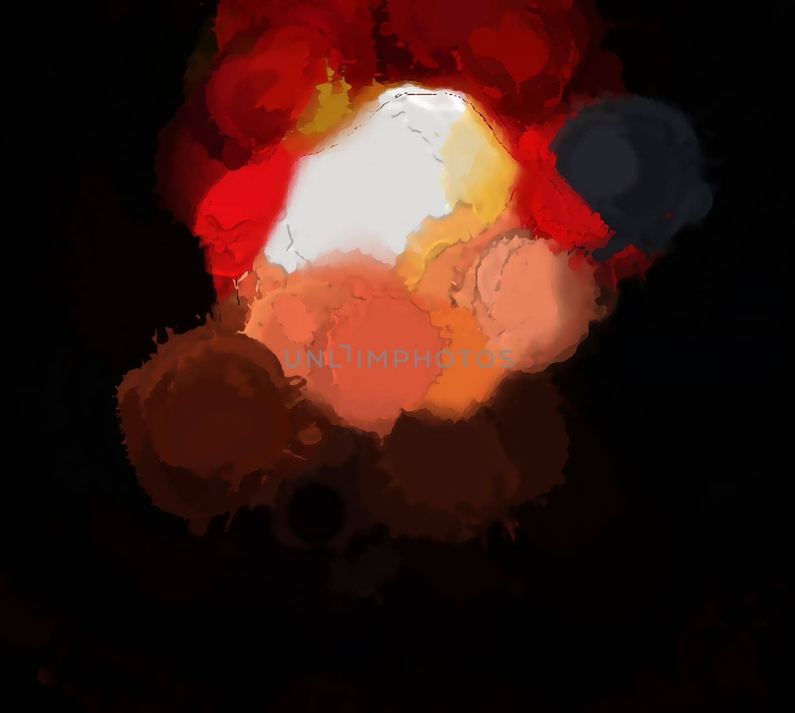 Digital Rendering Vibrant Energetic Video