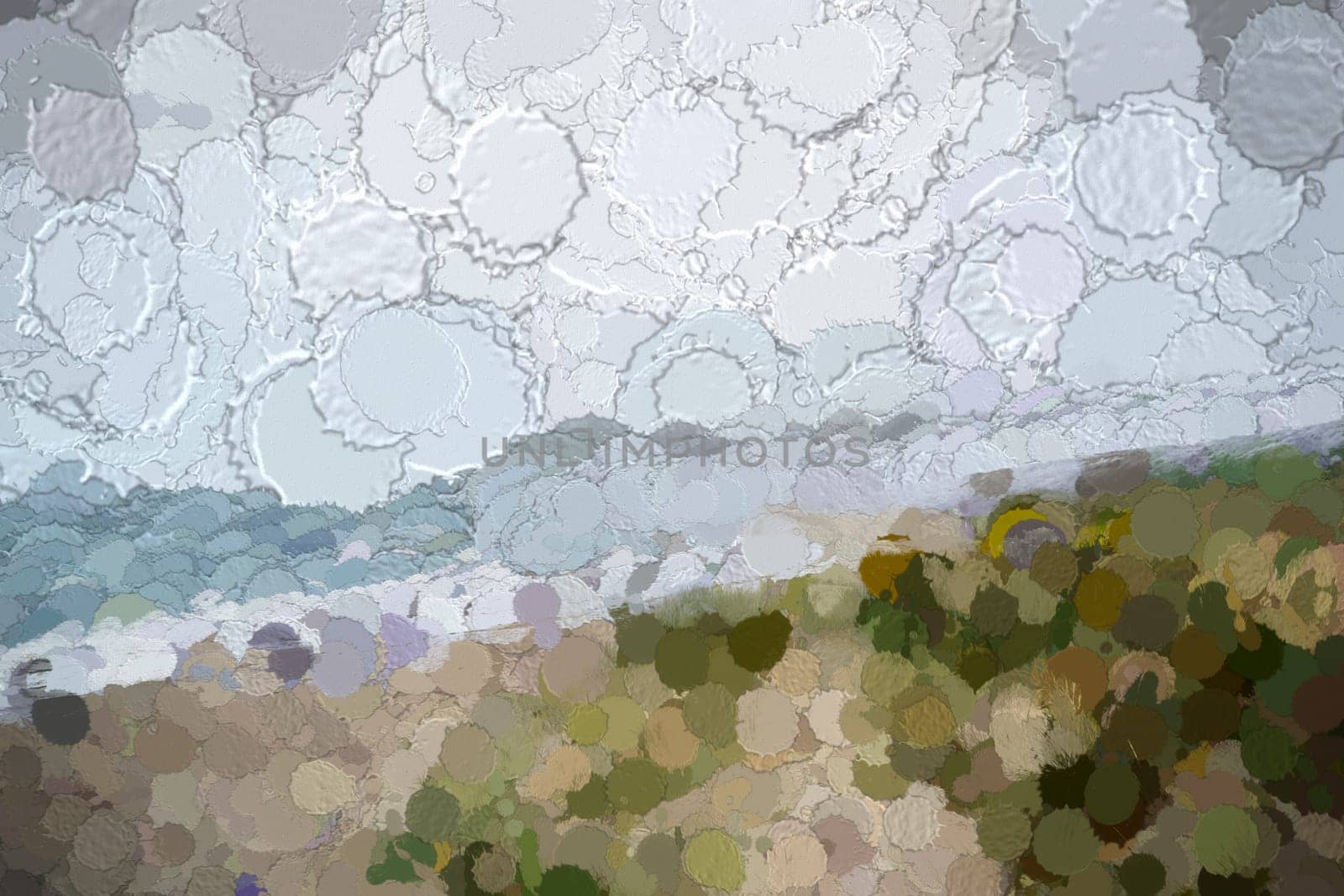 Beautiful Seascape on a Summer Day