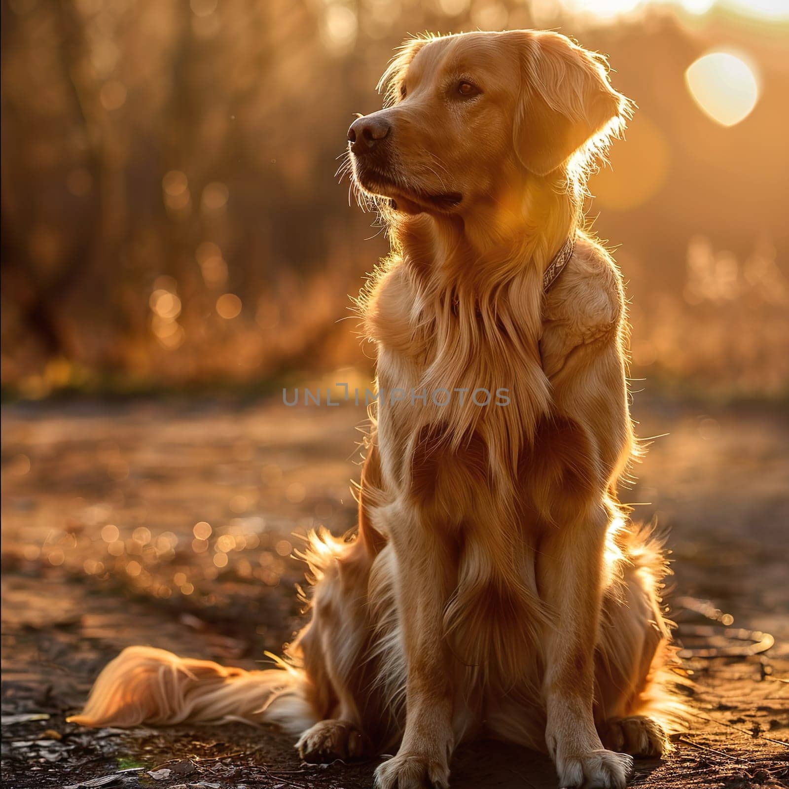 Photo of a pretty dog generated by artificial intelligence