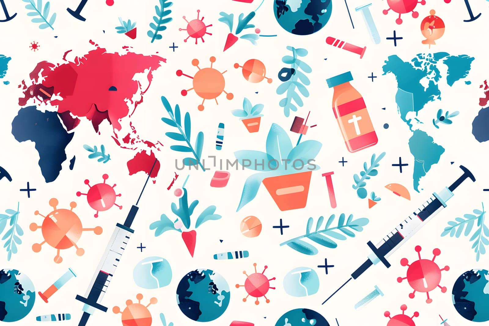 World Aids Vaccine Day, Template Design, Generative Ai