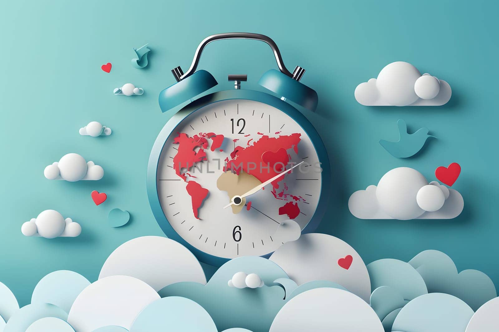 World Hypertension Day, Template 3D Design, Generative Ai