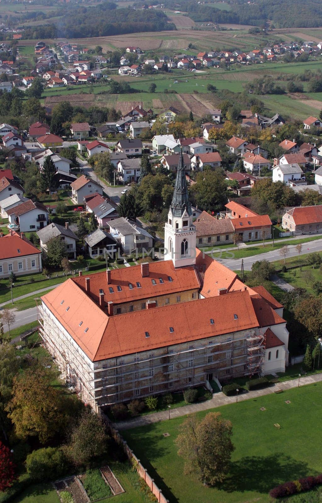 Greek Catholic Cathedral of the Holy Trinity in Krizevci, Croatia