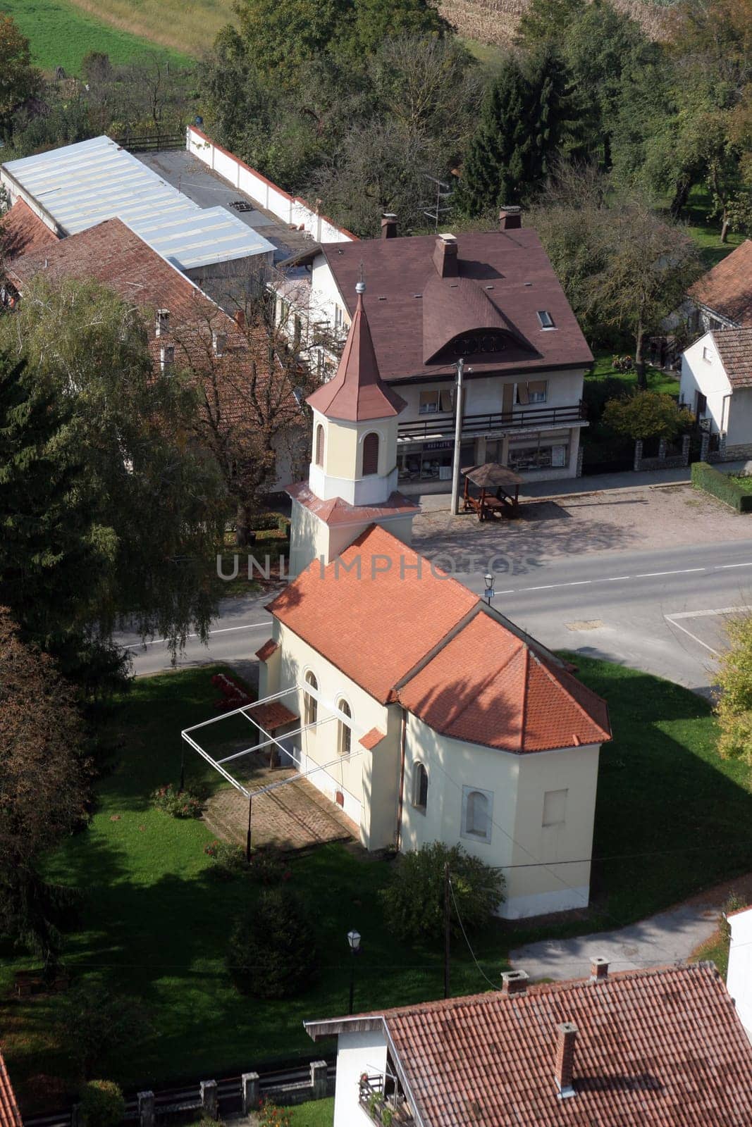 Saint Mark Krizin Chapel in Krizevci, Croatia