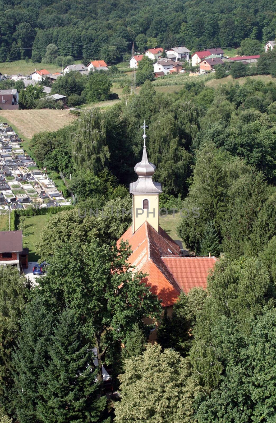 Parish Church of St. Francis Xavier in Svarca, Karlovac, Croatia