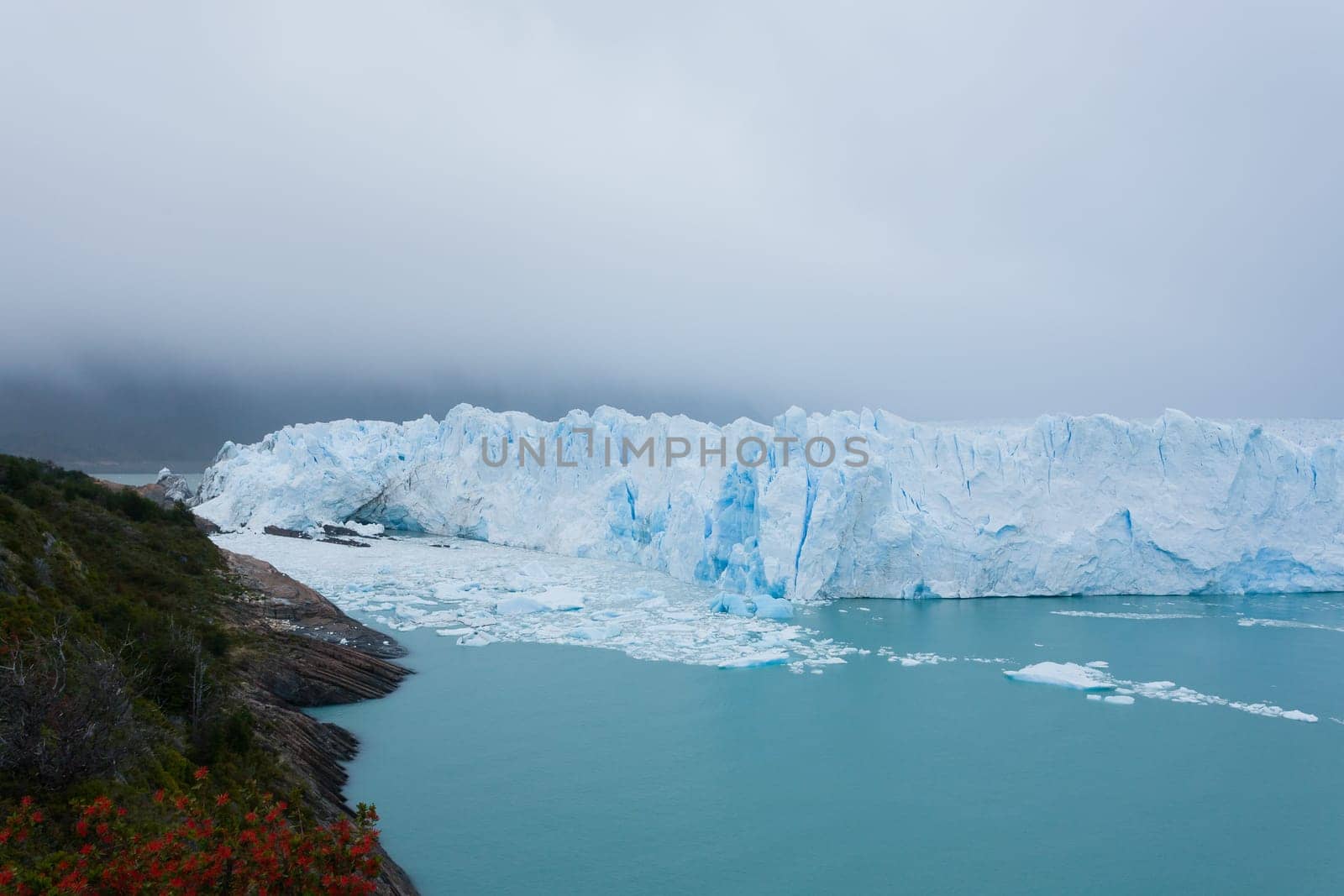 Perito Moreno glacier view, Patagonia landscape, Argentina. Patagonian landmark