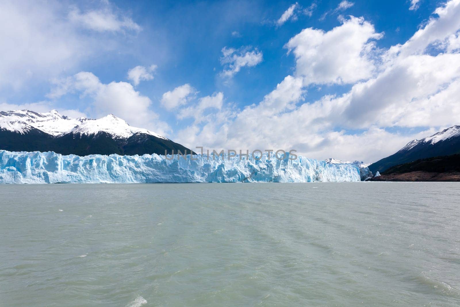 Perito Moreno glacier view, Patagonia landscape, Argentina. Patagonian scenery