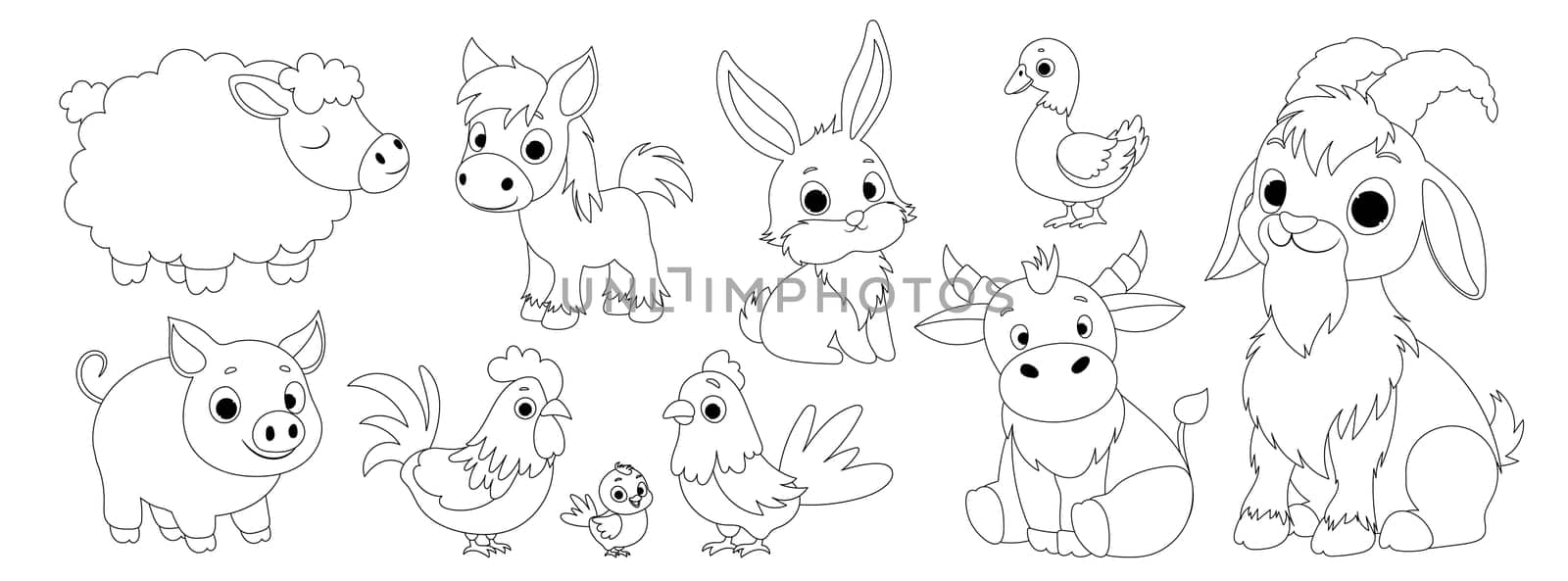 perfect illustration for childrens books, educational projects and nursery design