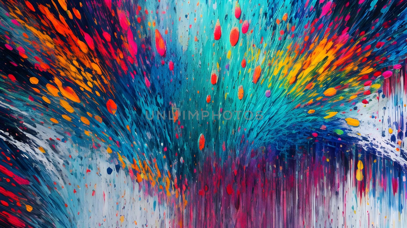 Abstract colorful texture with fractals