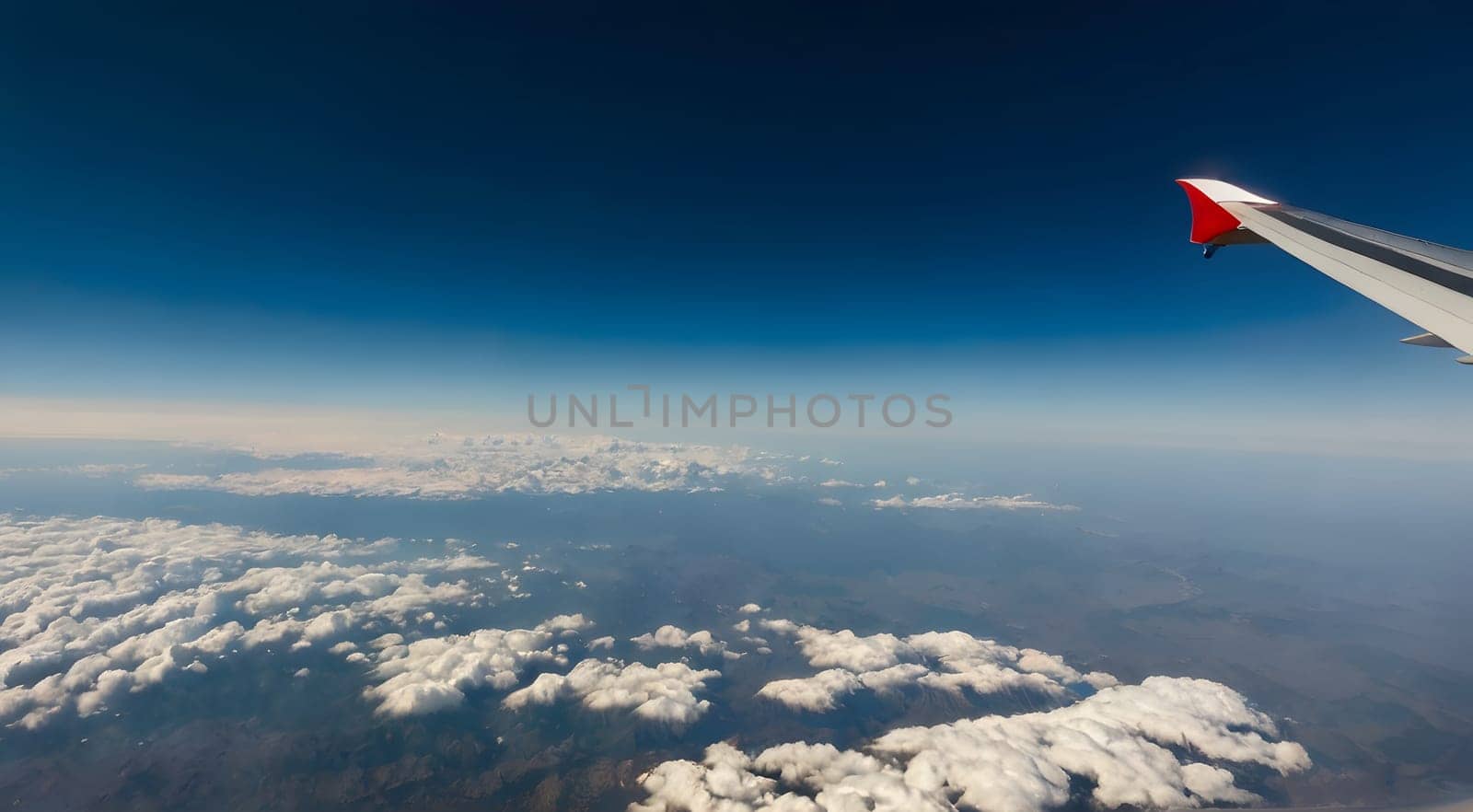 View from the airplane window