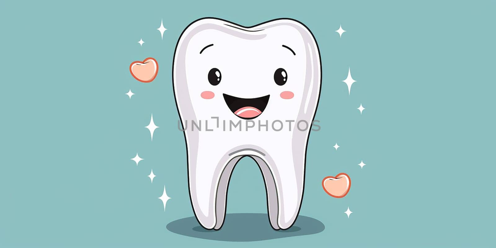 A modern dental practice. AI generative.