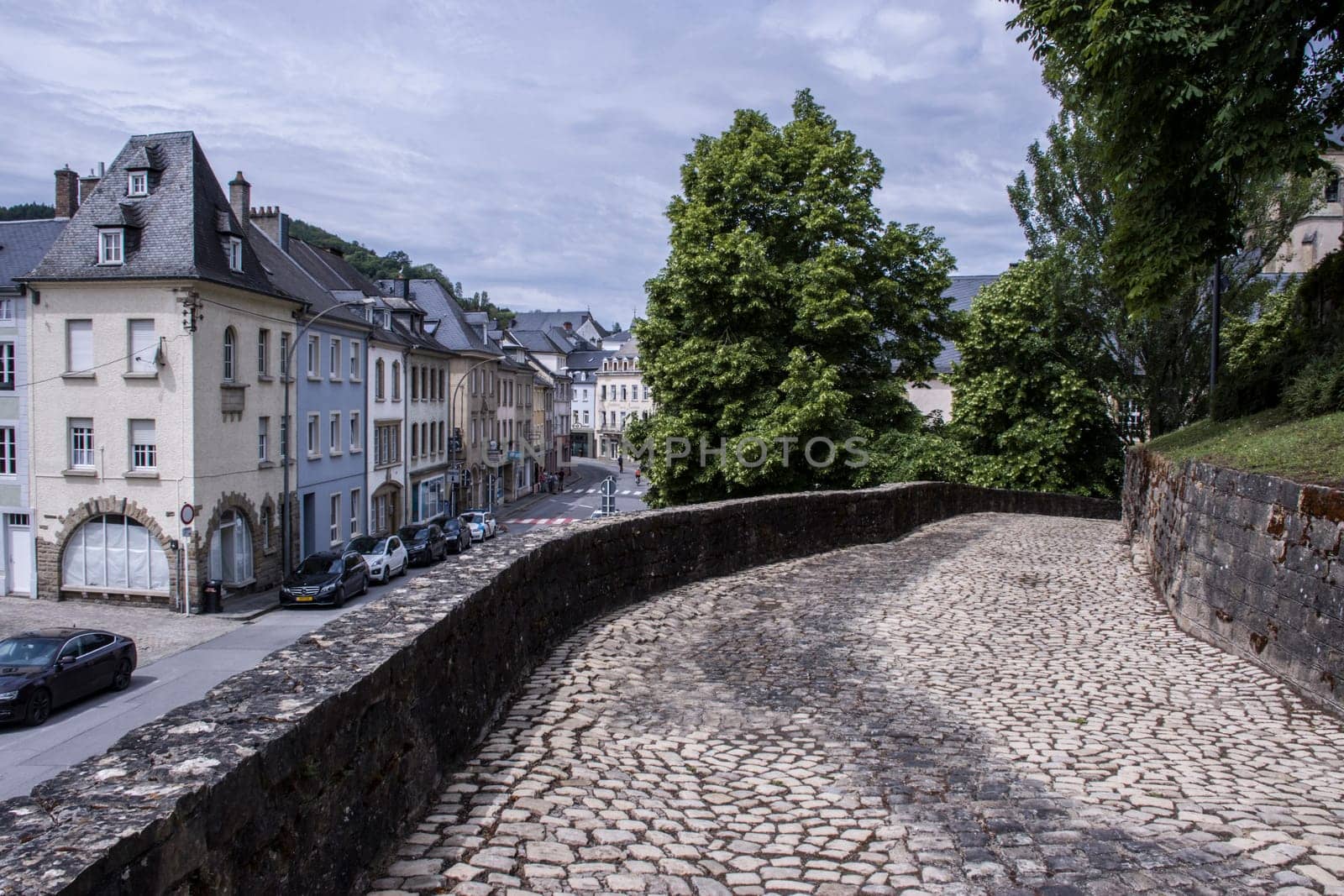 Stadtansicht von Echternach, Luxemburg